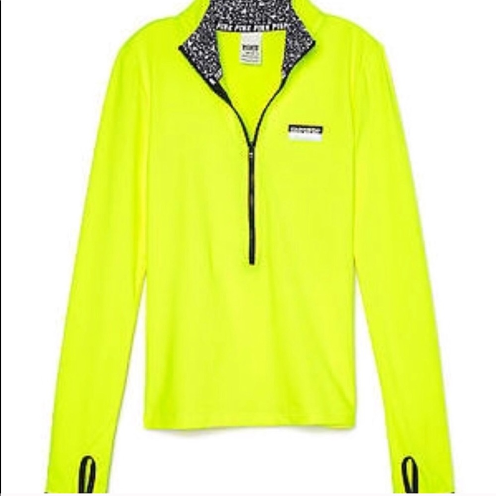 VSPINK Ultimate Yoga Neon Pullover NWOT
